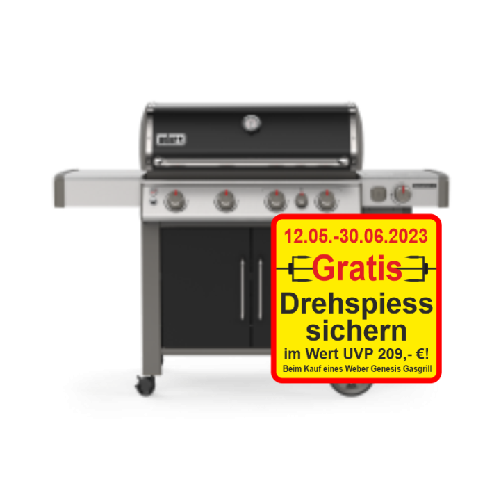 Genesis® II EP-435 GBS - Gasgrill Schwarz