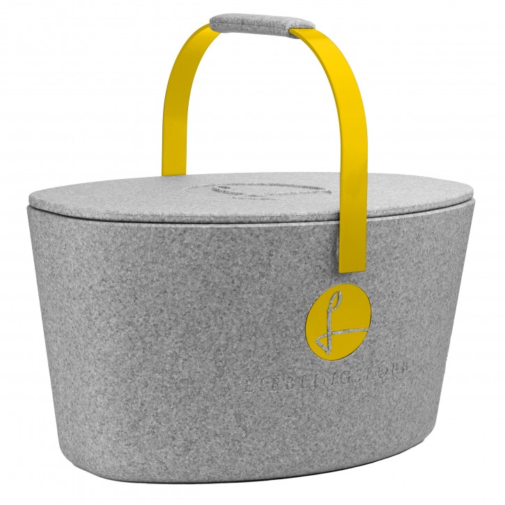 Lieblingskorb Plus GOLD/grau