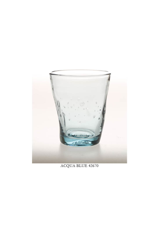 Trinkglas italB. Aqua Blue