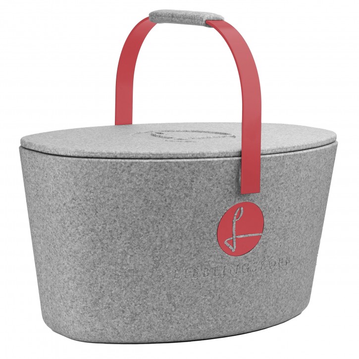 Lieblingskorb Plus ROSÉ/grau