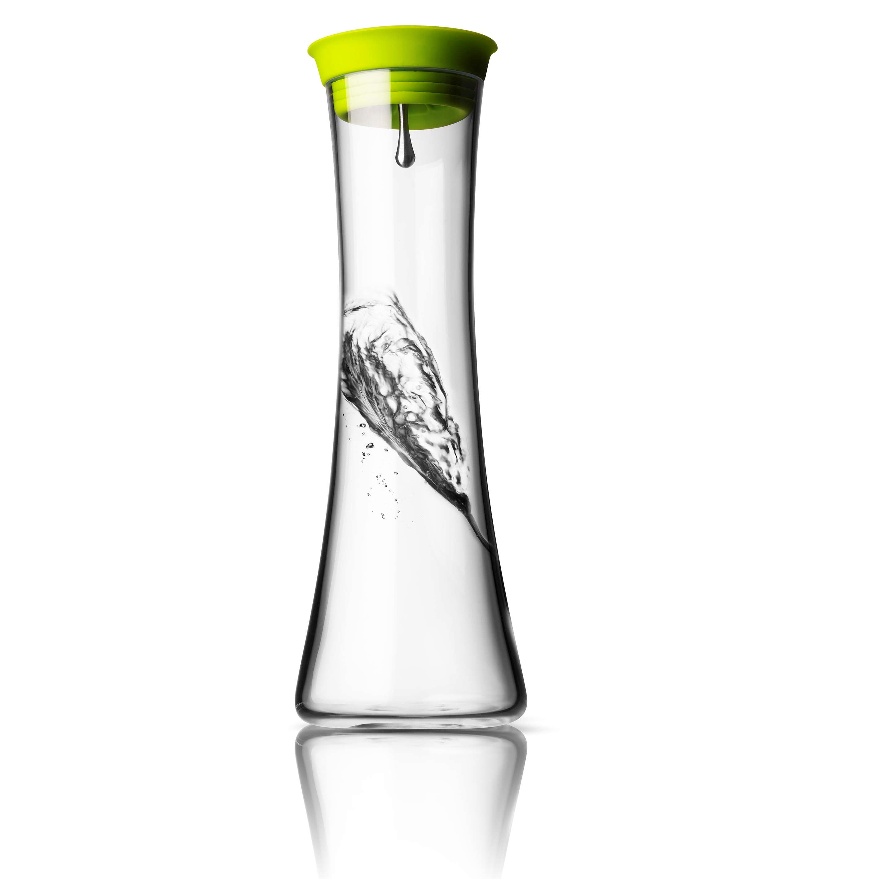 Wasserkaraffe Mit Deckel. wasserkaraffe mit tropfreiem