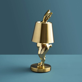 Mini Hiding Rabbit  LED Tisch Lampe