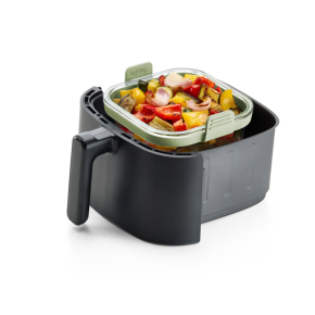 Lèkuè  Airfryer Quadratische Glasschale