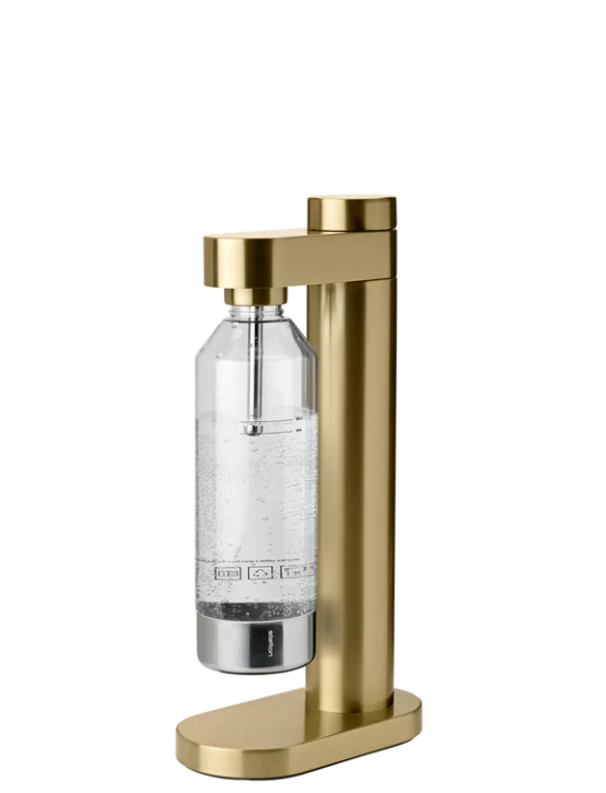 Brus Wassersprudler  Brushed Brass   Stelton