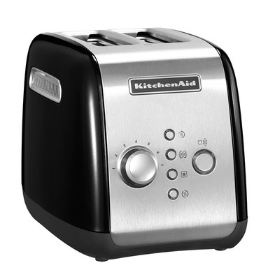 TOASTER FÜR 2 SCHEIBEN Onyx schwarz