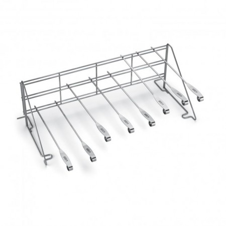 Vertical Grill Rack, Edelstahl