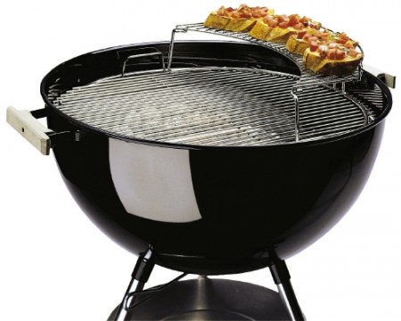 Warmhalterost für Holzkohlegrills mit 57 cm Durchmesser (außer Compact Kettle)