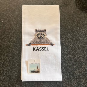 Geschirrtuch Waschbär